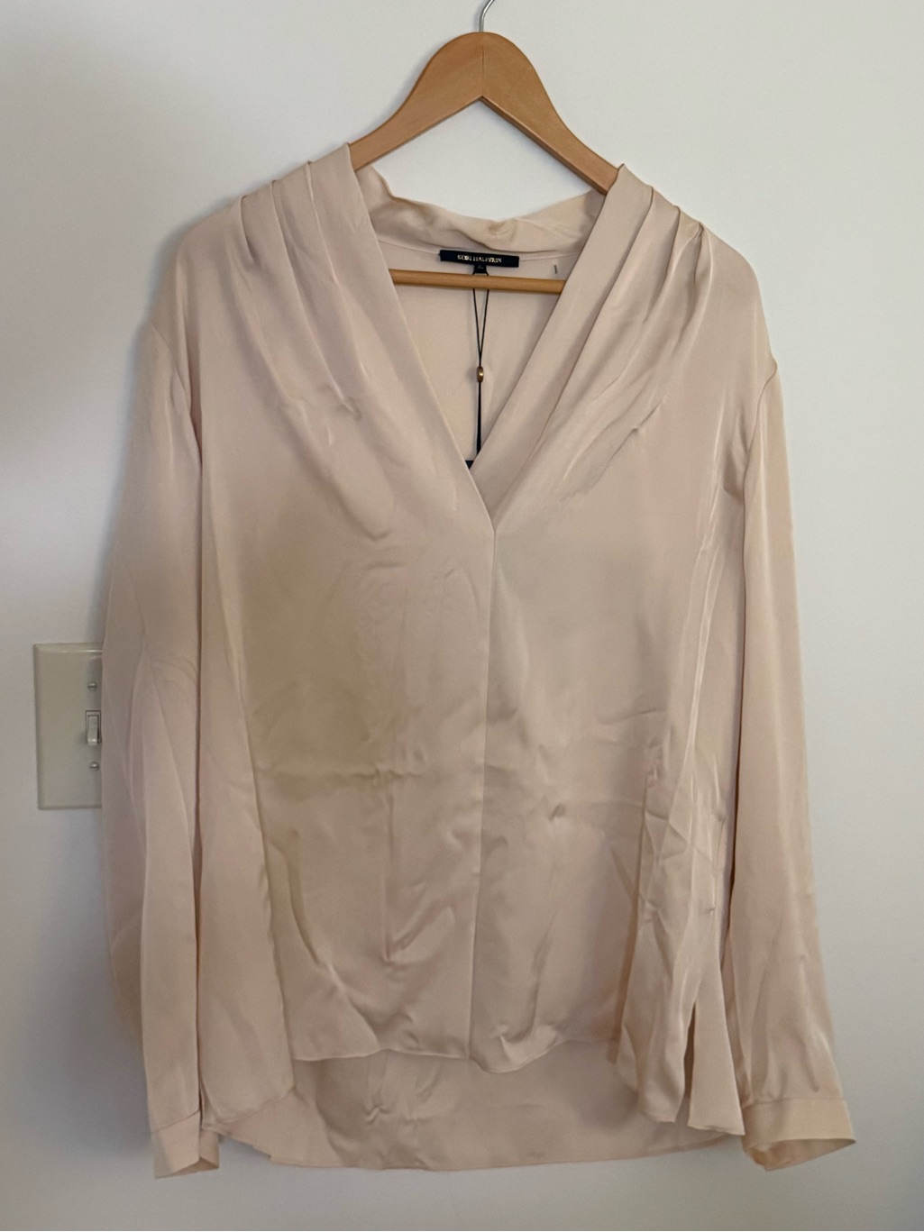 Kobi Halperin Nellie Stretch Silk Georgette Top